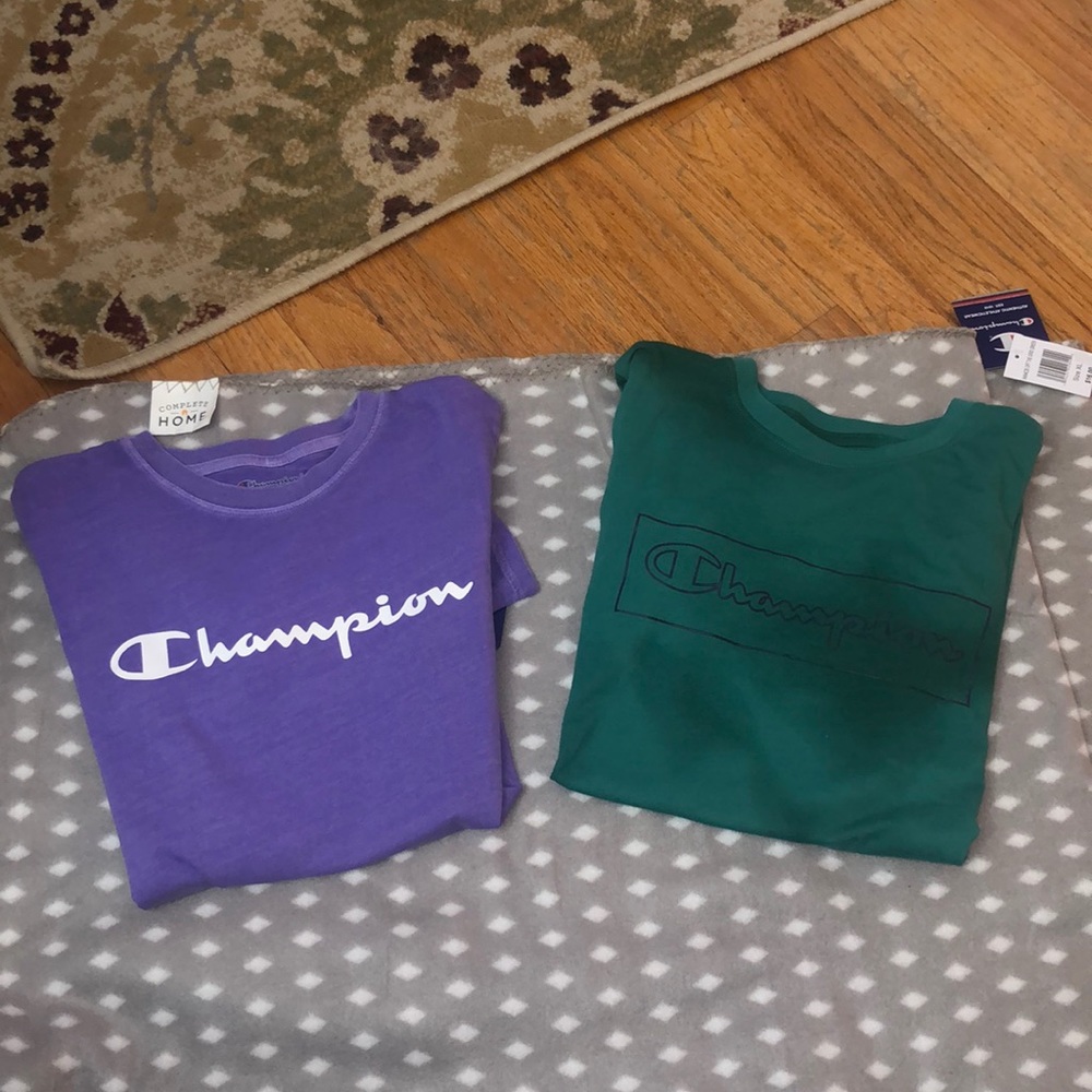 CHAMPION TEE SHIRTS 👕